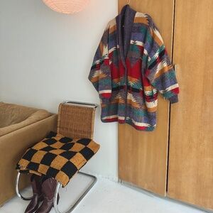 OVERSIZED VINTAGE WOOL COAT